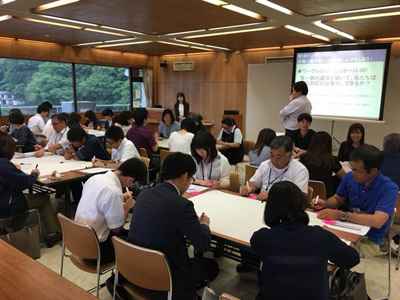 Participants during the workshop