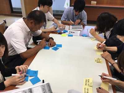 Participants joining the workshop actively