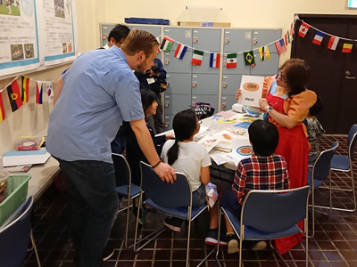 Activity in English during Miyakko Studying Abroad program